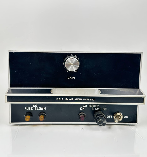 Rca audio amplifier - rca, ba-48