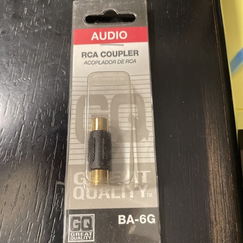 Audio rca coupler nip - coupler,