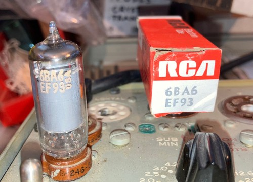 Rca 6ba6 ef93 vacuum tube - /,